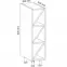 Konyhaszekrény Linea D20W grey,2