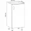 Konyhaszekrény Linea D40 grey,2