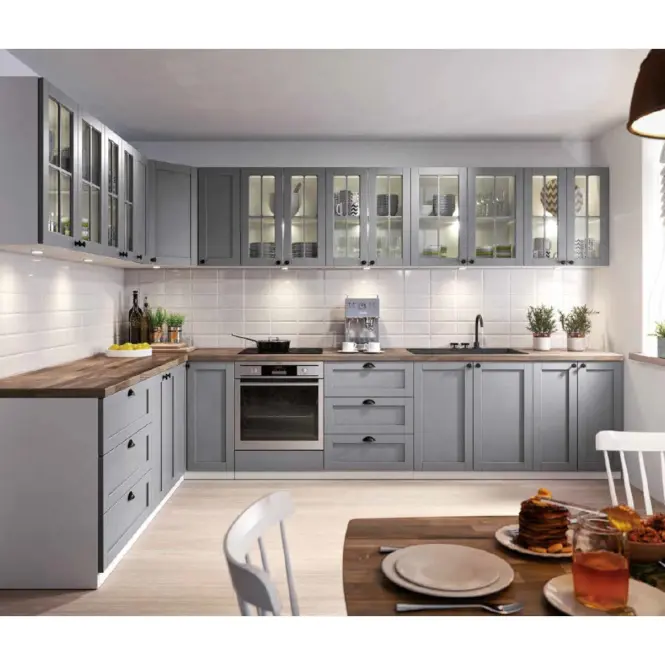 Konyhaszekrény Linea D60 grey,6