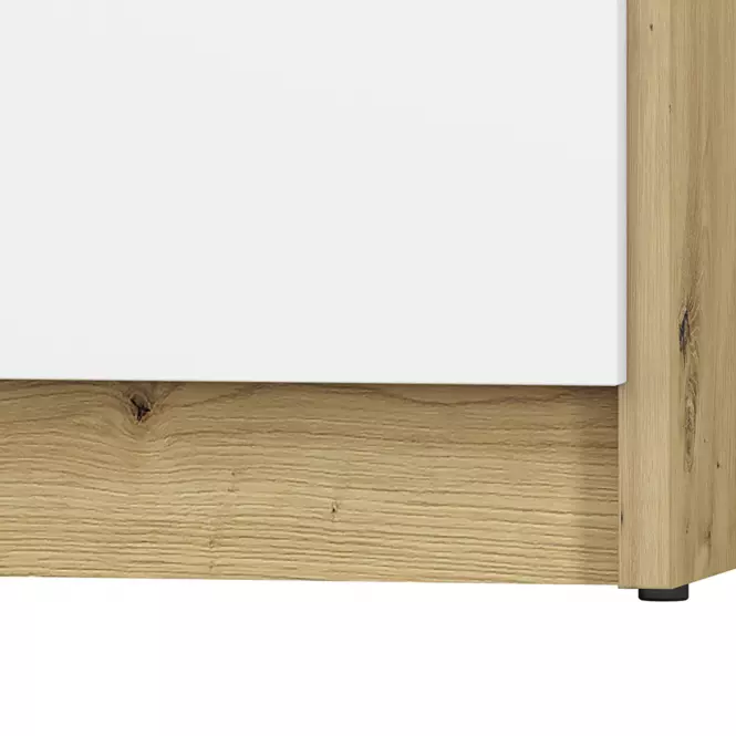 Regál 60 Fini 03 tölgy artisan/fehér/antracit
