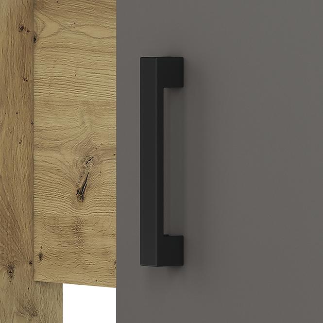Íróasztal Fini 08 tölgy artisan/fehér/antracit
