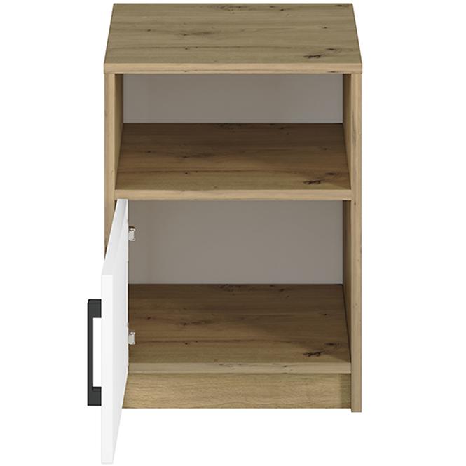 Éjjeliszekrény Fini 11 tölgy artisan/fehér/antracit