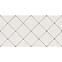 Csempe dekoratív Idylla White 30,8/60,8