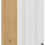 Konyhaszekrény Stilo fehér Mat/Artisan 30G-72 1F