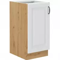 Konyhaszekrény Stilo fehér Mat/Artisan 40D 1F BB