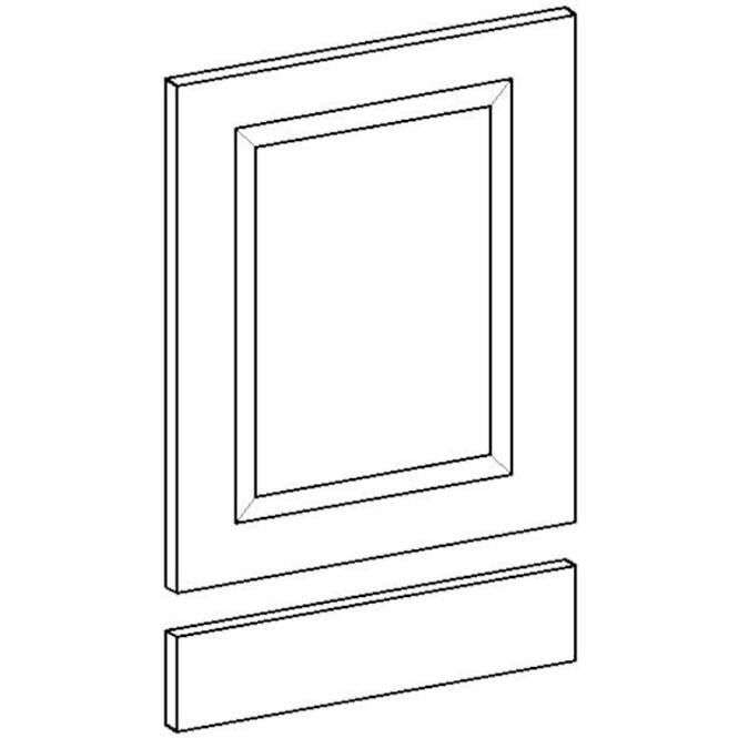 Konyhaszekrény Stilo fehér Mat/Artisan FRONT ZM 570X446