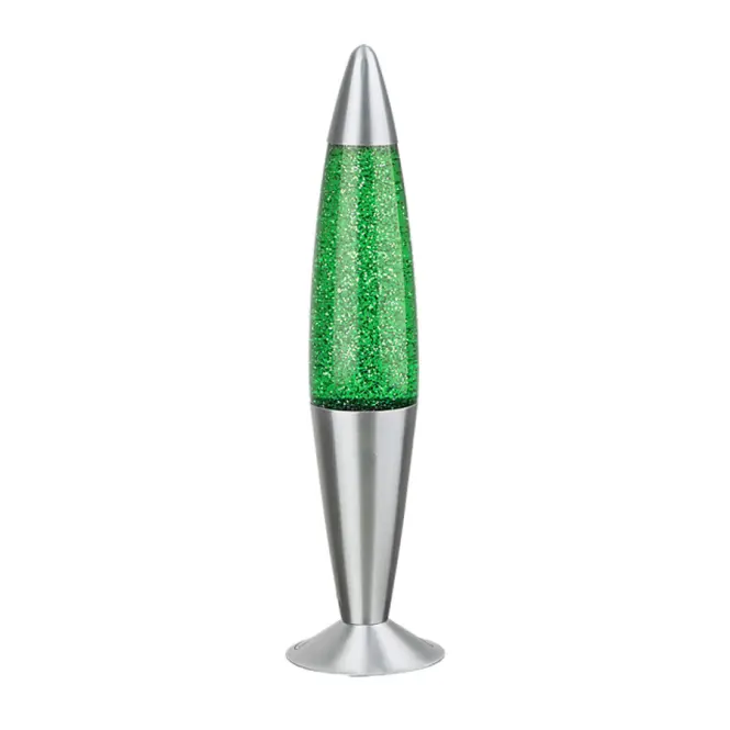 Lávalámpa Glitter zöld,2