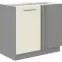 Konyhaszekrény Karmen 105ND 1F BB