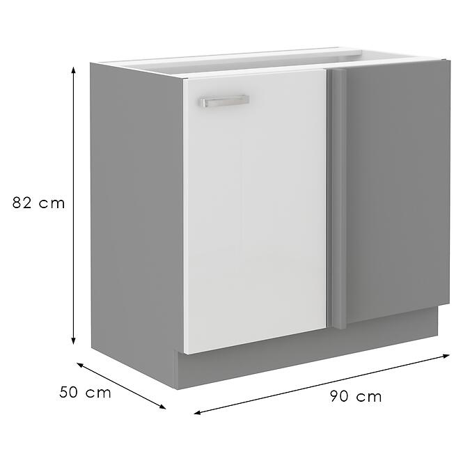 Konyhaszekrény Bianka 105ND 1F BB