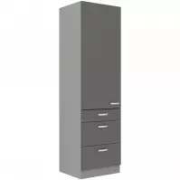 Konyhaszekrény  Grey 60dks-210 1f3s