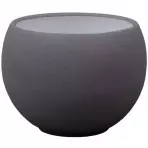 Virágcserép LUNA STRUKTUR d20cm antracit matt
