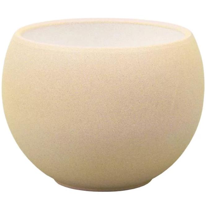 Virágcserép LUNA STRUKTUR d20cm bézs matt
