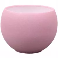 Virágcserép LUNA STRUKTUR d20cm rózsaszín matt