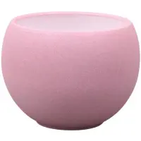 Virágcserép LUNA STRUKTUR d20cm rózsaszín matt