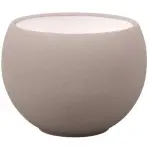 Virágcserép LUNA STRUKTUR d14cm barna-szürke matt