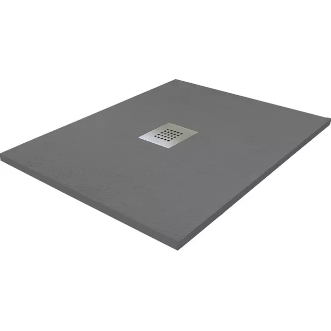 Zuhanytálca Opal 90/90/2.6 szürke