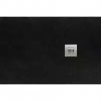 Zuhanytálca Opal 100/80/2.6 fekete