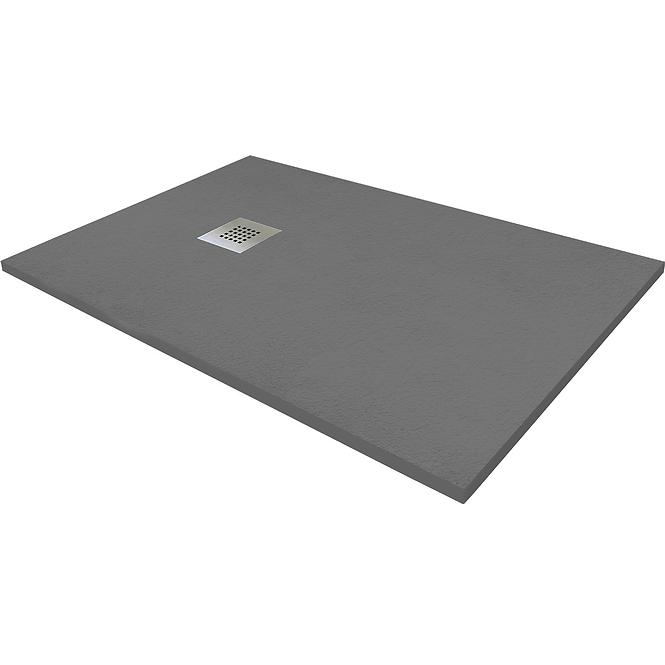 Zuhanytálca Opal 160/80/2.6 szürke