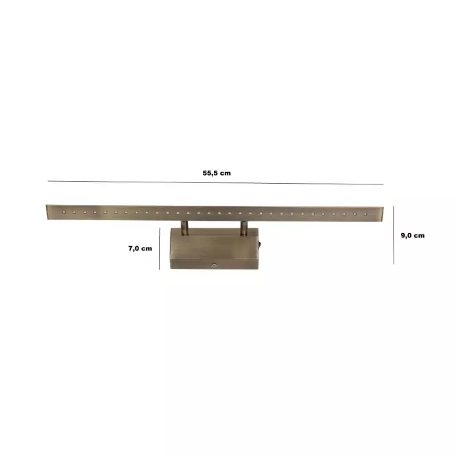 Lámpa Arte AB 555 AG-AB6W55 Antic Brass 6W K1