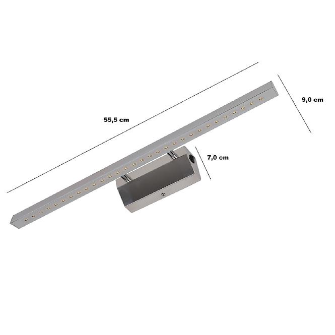 Lámpa Arte chrom 555 AG-AC6W55 chrom 6W K1