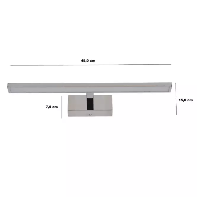 Lámpa Vinci 450 AG-V08W45 chrom 8W K1