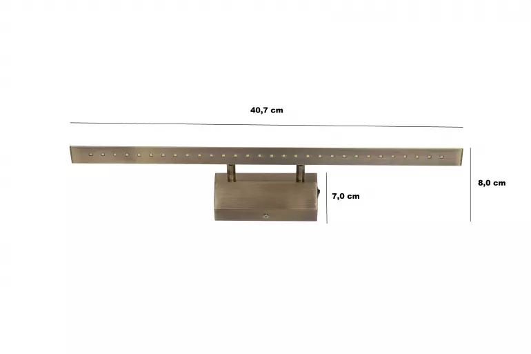 Lámpa Arte AB 407 AG-AB4W40 Antic Brass 4W K1