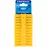 Univerzális tipli uno zsalu sárga 5x24mm (96 db)