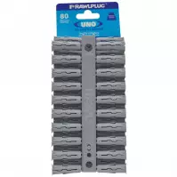 Uno univerzális horgony szürke 10x36mm (80db)