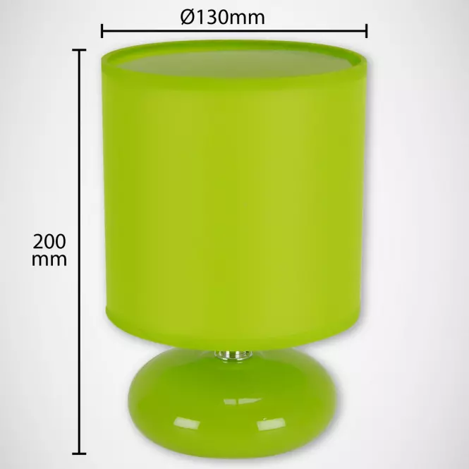 Lámpa Pati E14 zöld 03144 LB