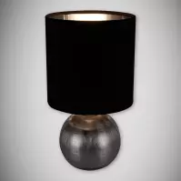 Lámpa Perlo E14 ezüst/fekete 03290 LB