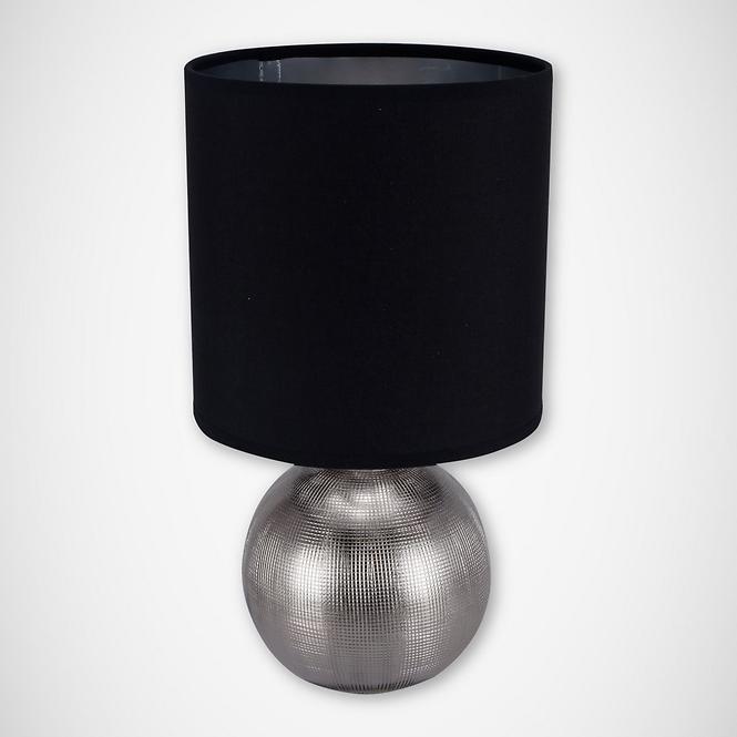 Lámpa Perlo E14 ezüst/fekete 03290 LB,2
