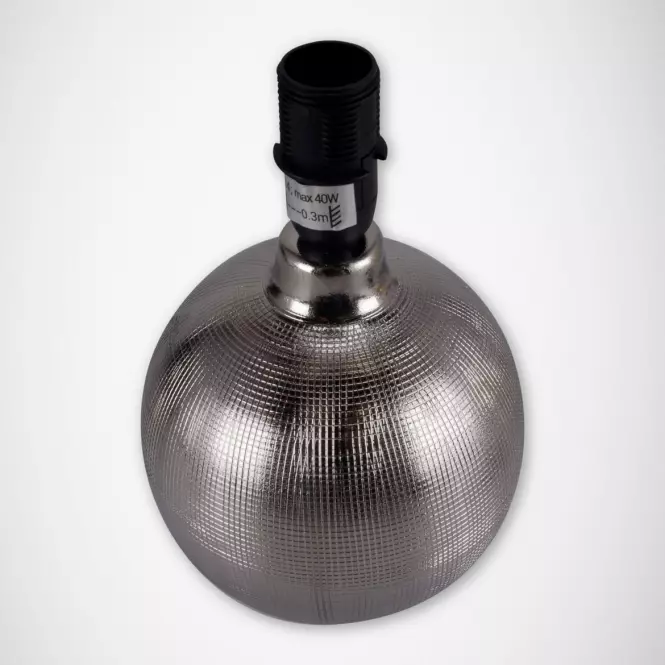Lámpa Perlo E14 ezüst/fekete 03290 LB,6