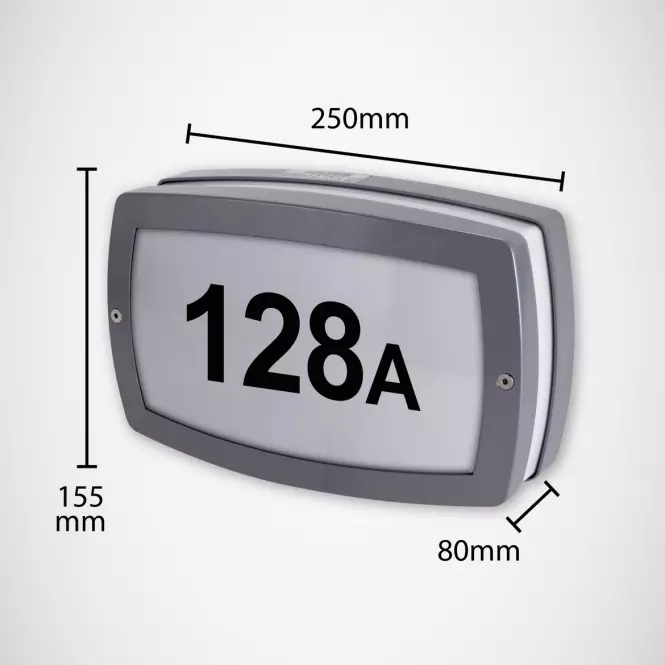 Lámpa Solina LED 8W szürke 0368 K1