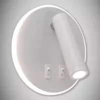 Lámpa Otello LED C 6W+3W fehér 03722 K1