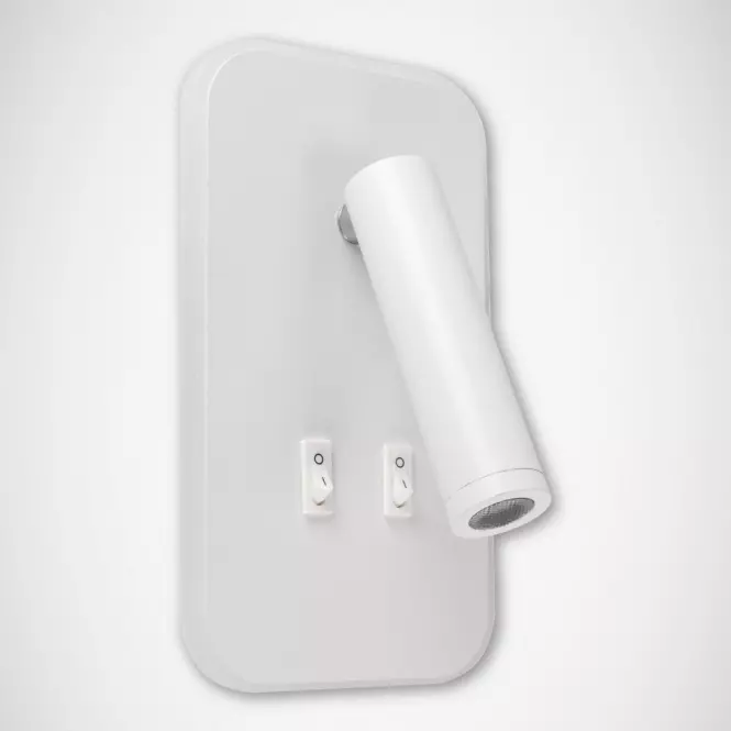 Lámpa Otello LED D 6W+3W fehér 0372 K1