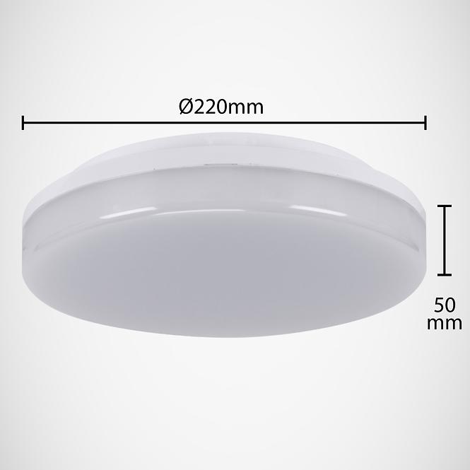 Lámpa Major LED C 18W fehér 4000K 03742 P