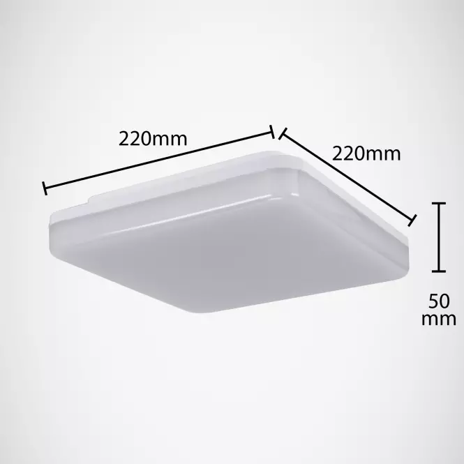 Lámpa Major LED D 18W fehér 4000K 03743 P