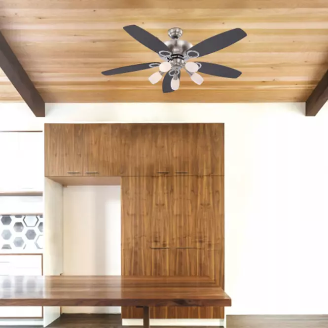 Mennyezeti ventilátor 0337 5*E14 PL1