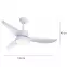 Mennyezeti ventilátor 03600 LED 18W PL1,4