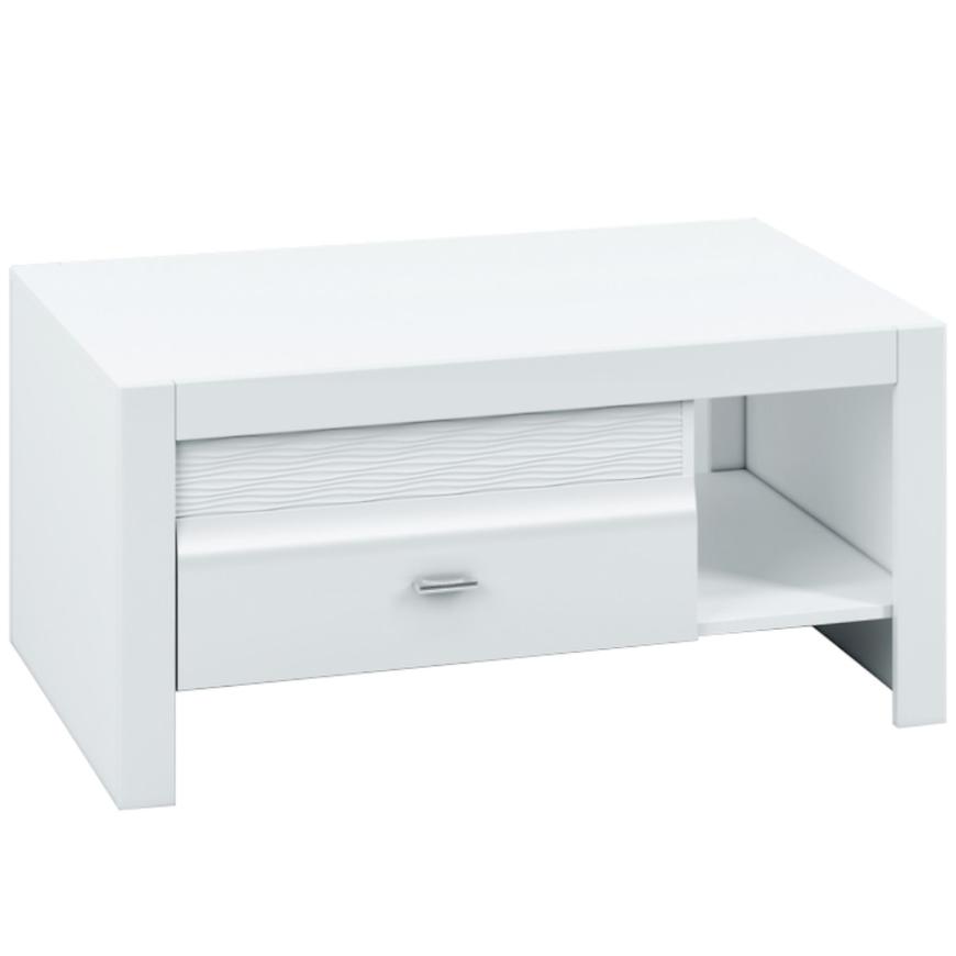 Dohányzóasztal 108 Arko fényes fehér