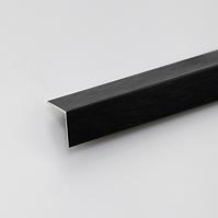 Szögprofil alumínium fekete 10x10x2000