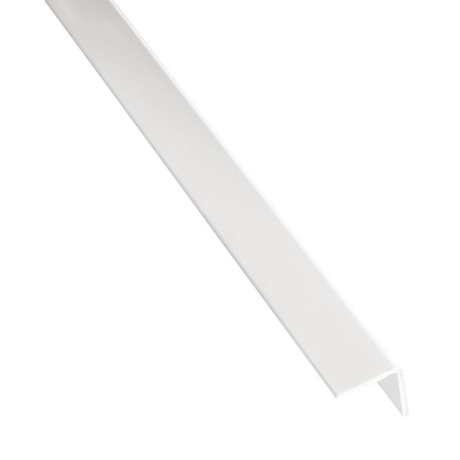 Öntapadós szögprofil PVC fehér, fényes 19,5x19,5x2600