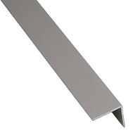 Öntapadós szögprofil PVC ezüst matt, 19,5x19,5x2600
