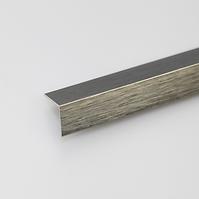 Szögprofil alumínium titán 25x25x1000