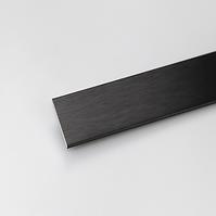 Profil lapos alumínium fekete 30x2x1000