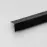 Szögprofil alumínium fekete 15x15x1000