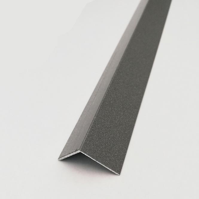 Szögprofil alumínium antracit 10x10x1000