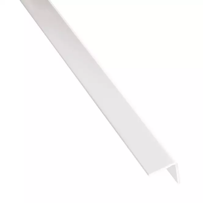Öntapadós szögprofil PVC fehér matt 11x11x1000