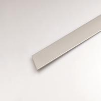 Profil lapos alumínium ezüst 30x1000