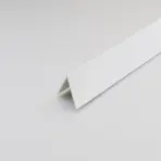 Szögprofil fehér szatén 40x40x1000